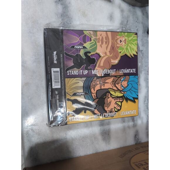 Figpin XL, Dragon Ball Exclusive Super: Gogeta & Broly, 2-Pack, Sealed, #X15/X16 - Picture 3 of 5
